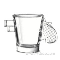 Wholesale custom logo clear tequila shot glasses